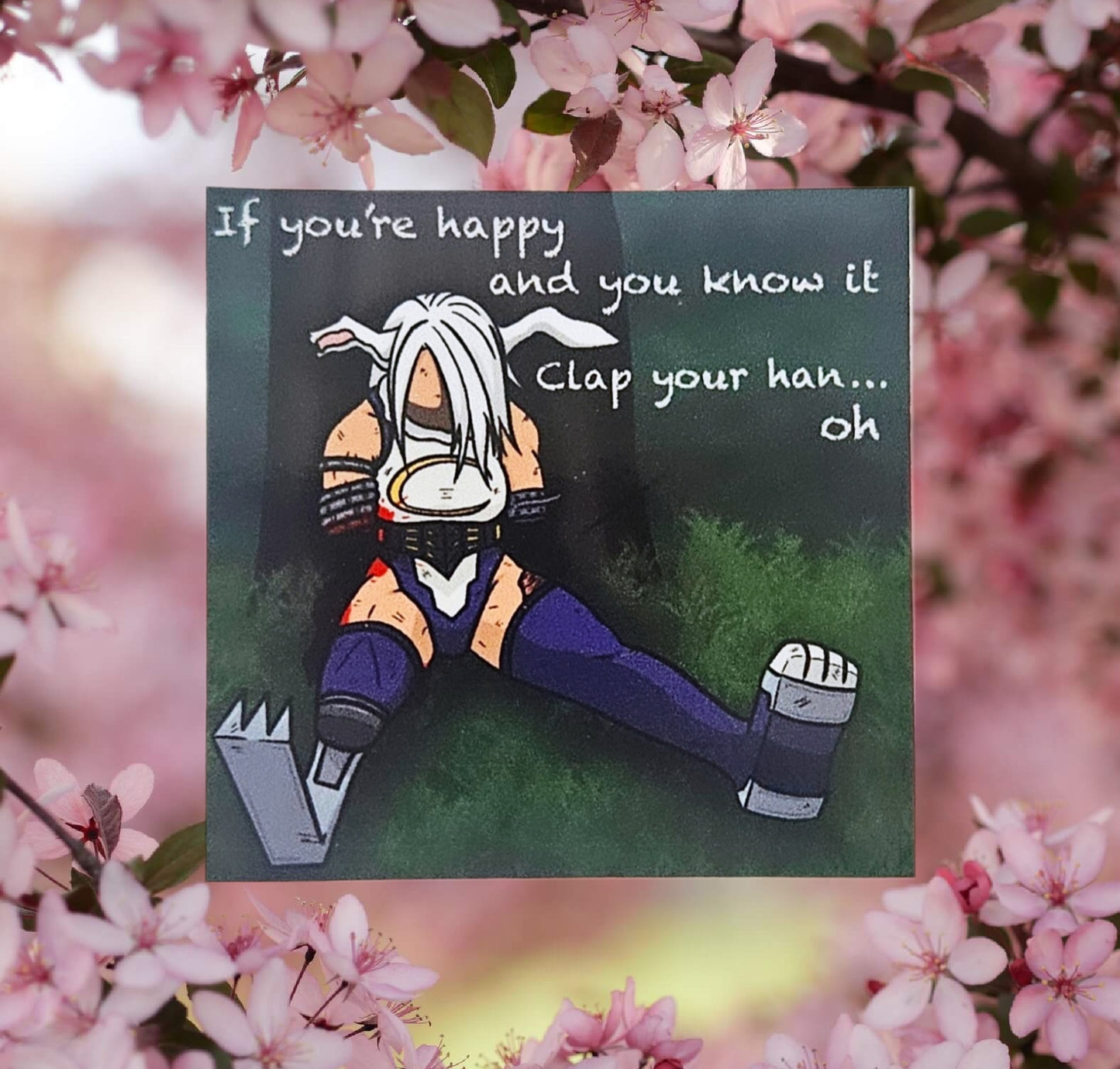 Mirko clap your hands sticker