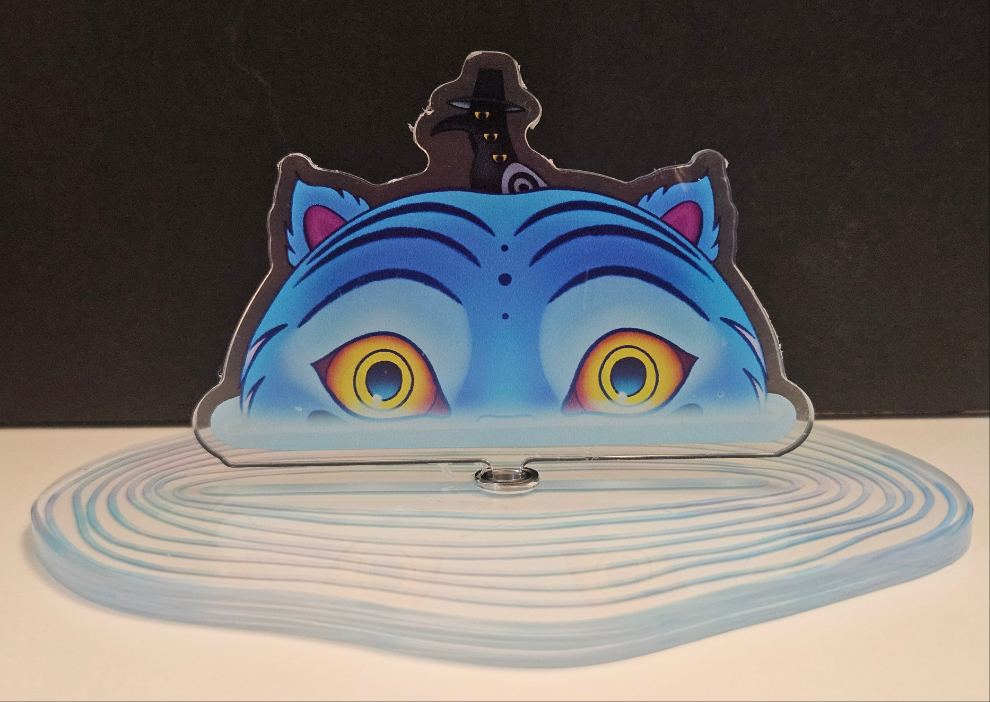 Derpy portal spinning standee