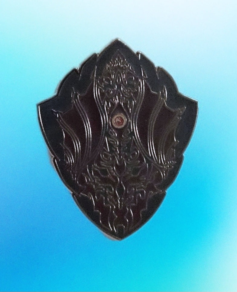 Wrath shield enamel pin
