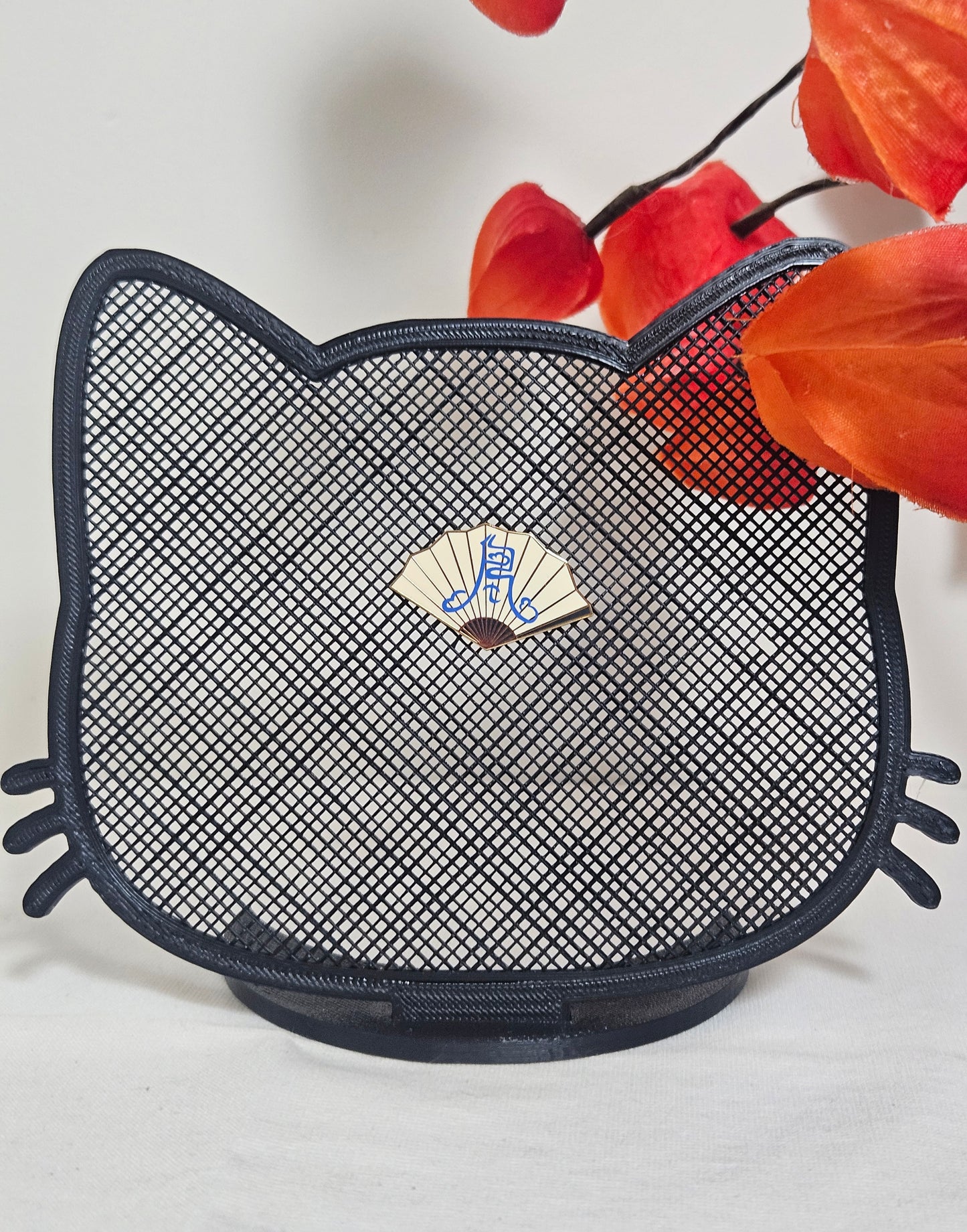 Wind master fan filler enamel pin