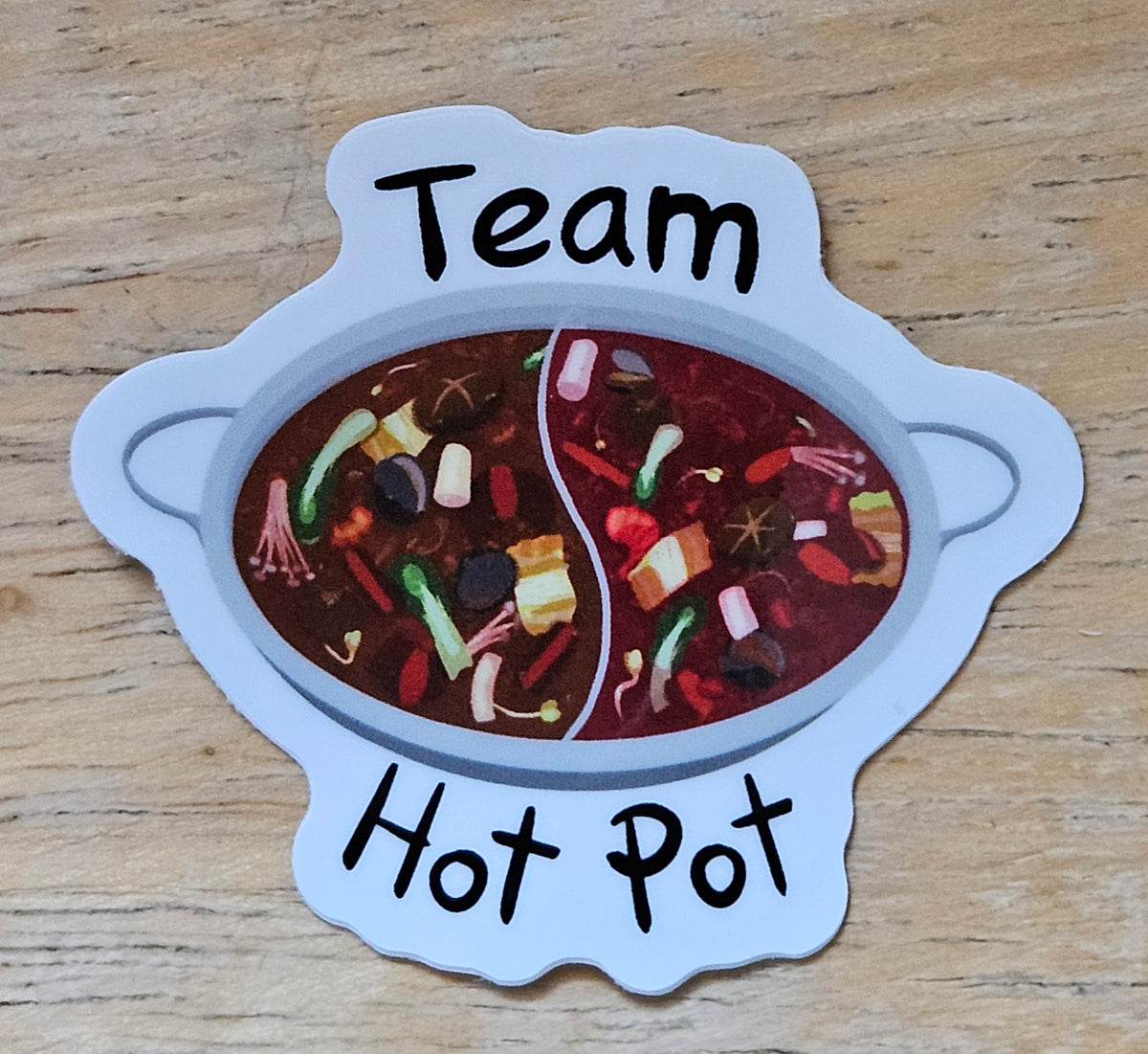 Team Hot Pot Sticker