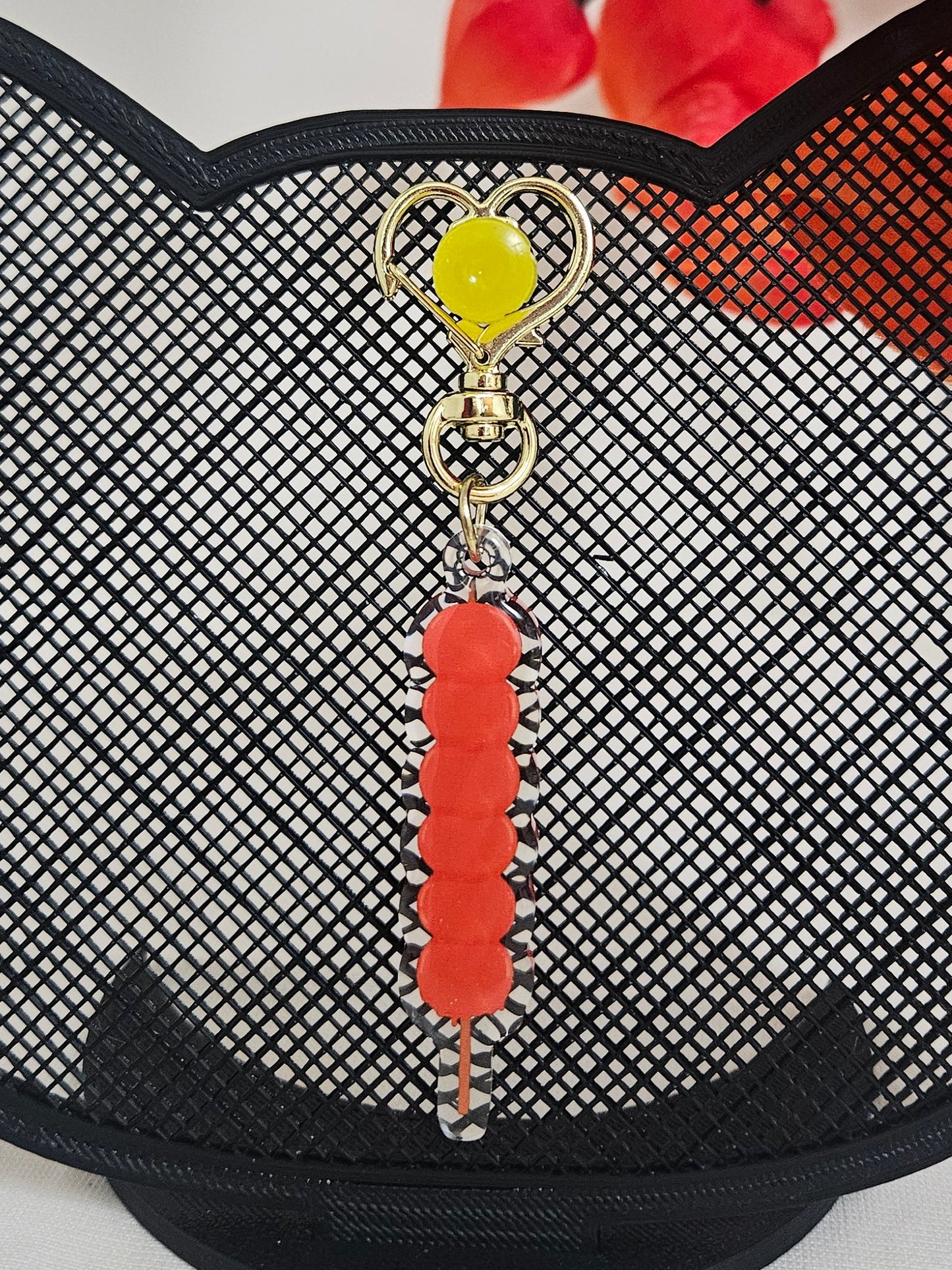 Dim sum Tanghulu acrylic keychain