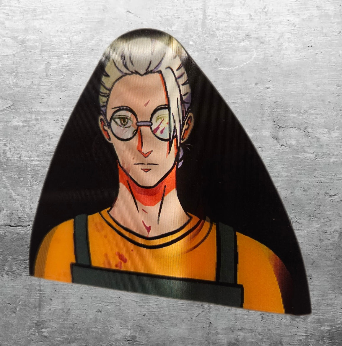 Sakamoto lenticular sticker