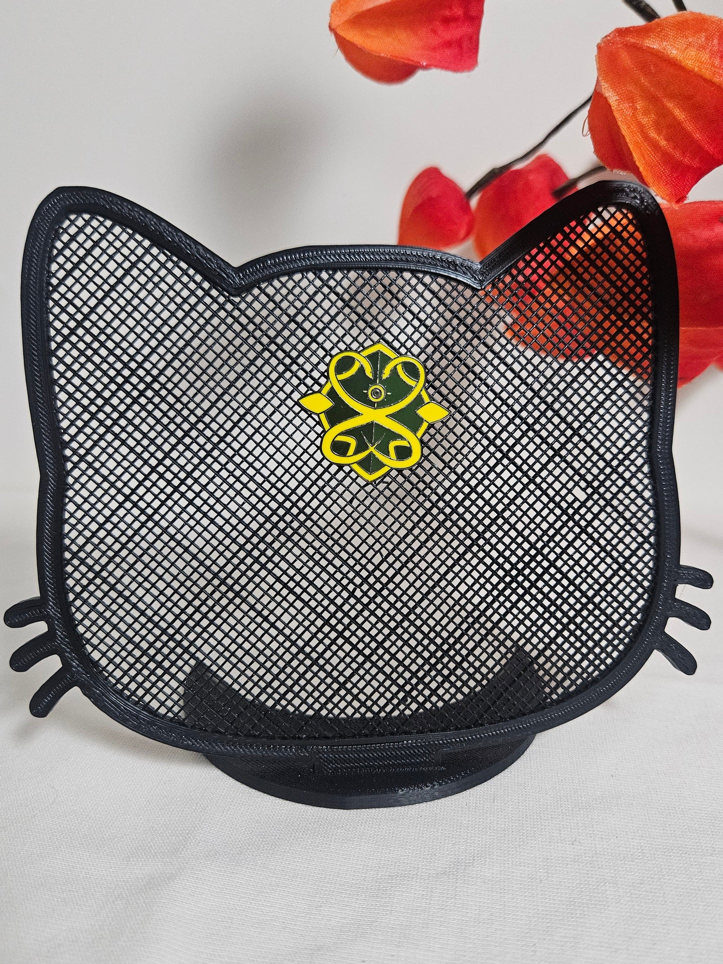 Chimera viper shield enamel pin