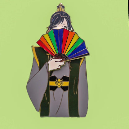 Nie Huaisang enamel pin magnetic fan attachments p4p