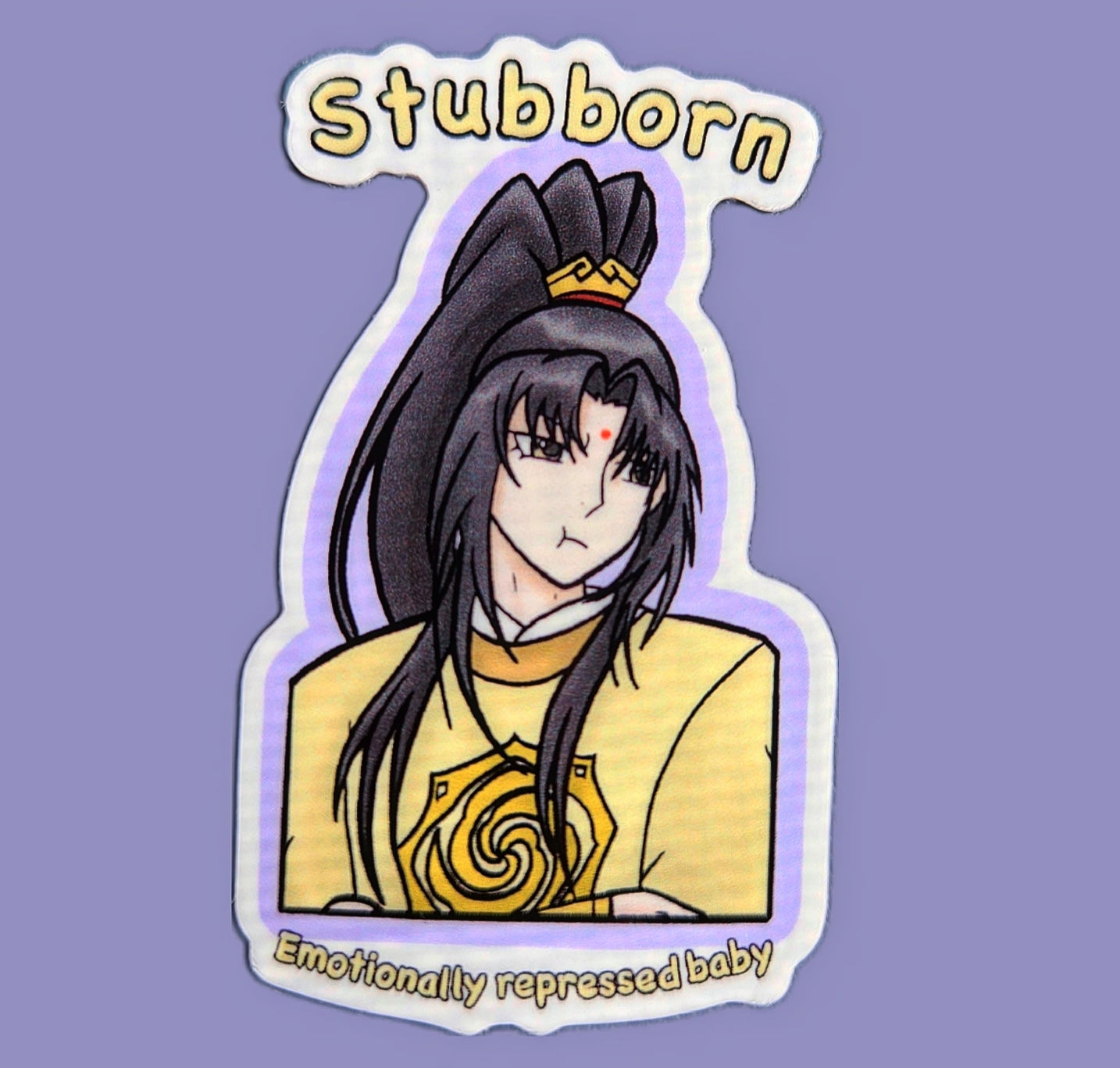 Jin Ling Emotionally Repressed Baby sticker