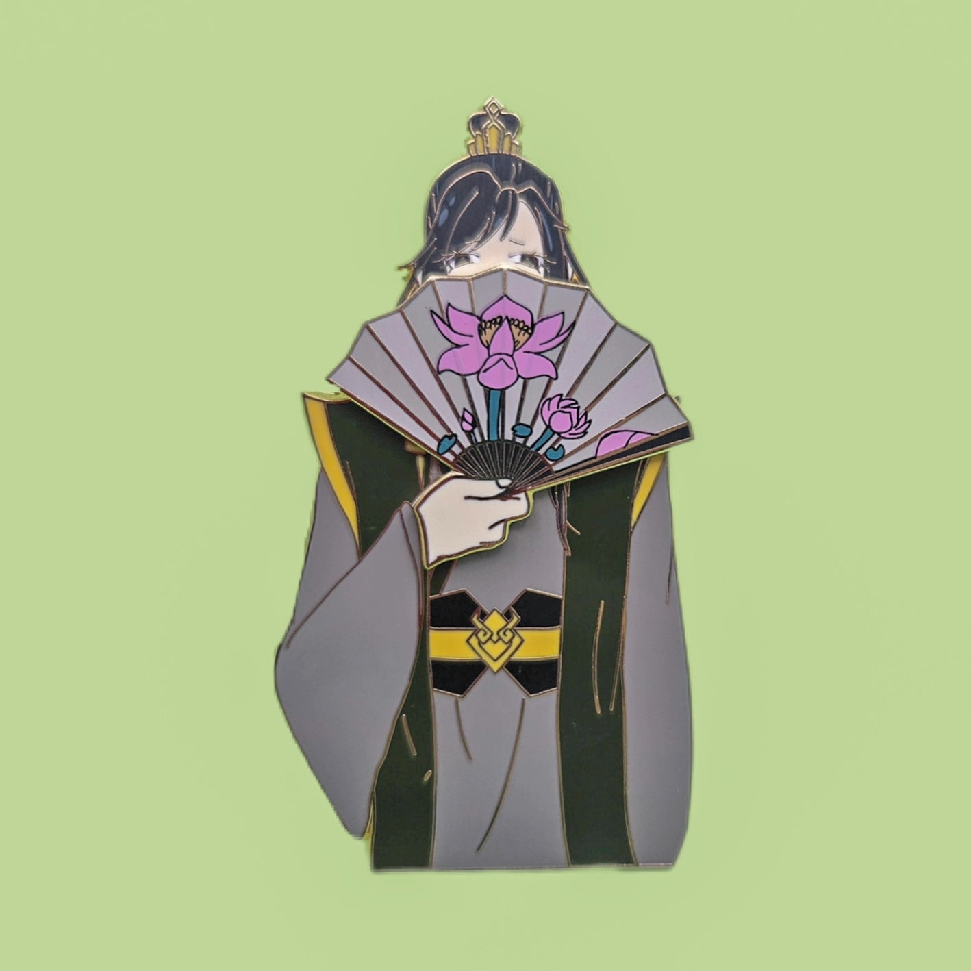 Nie Huaisang enamel pin magnetic fan attachments p4p