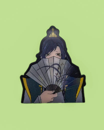 Nie Huaisang changing lenticular sticker