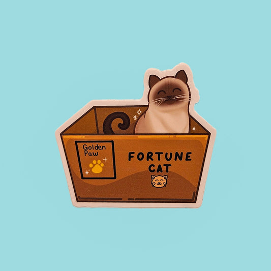 Fortune Cat sticker