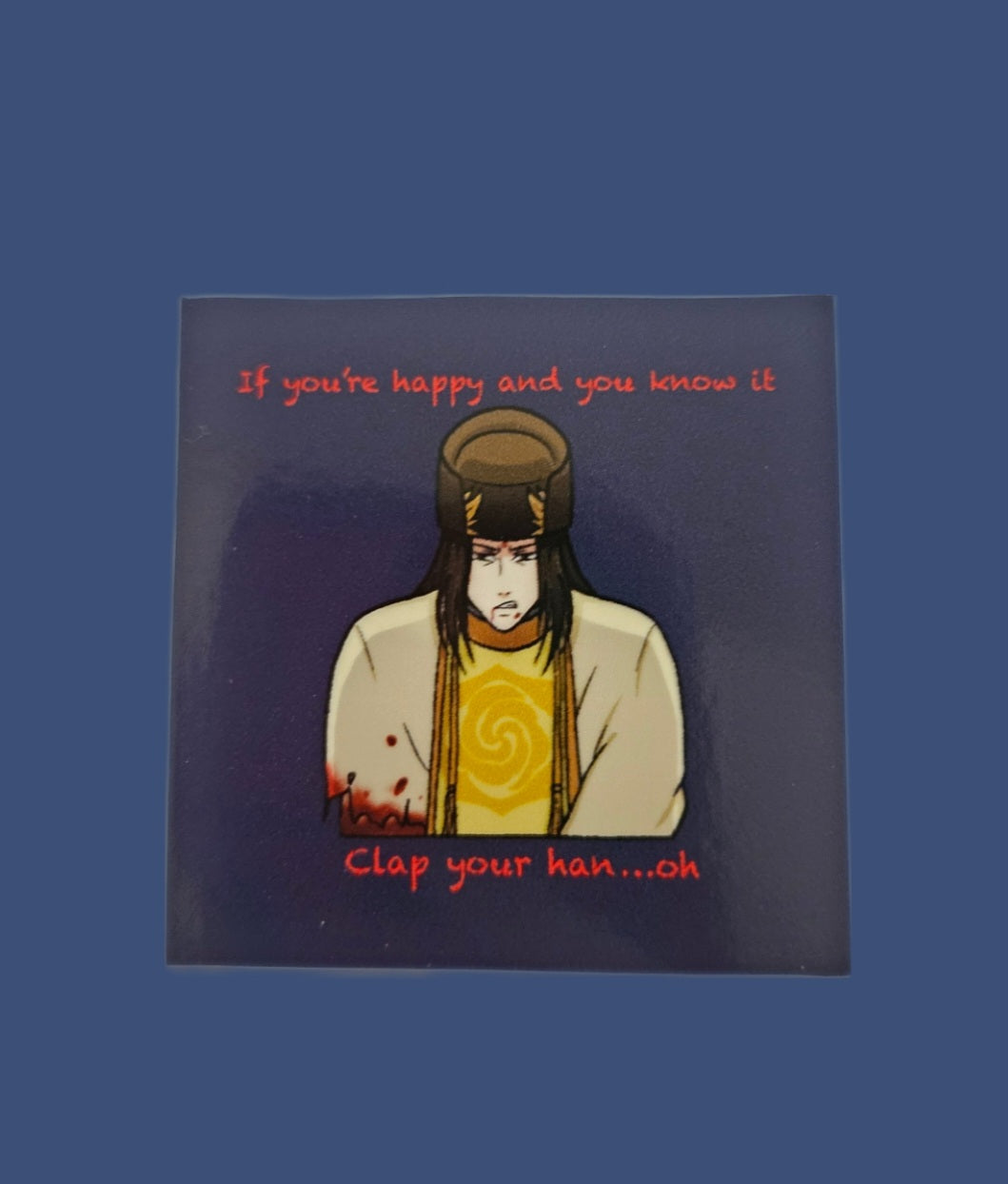 Clap your hands jin guangyao sticker