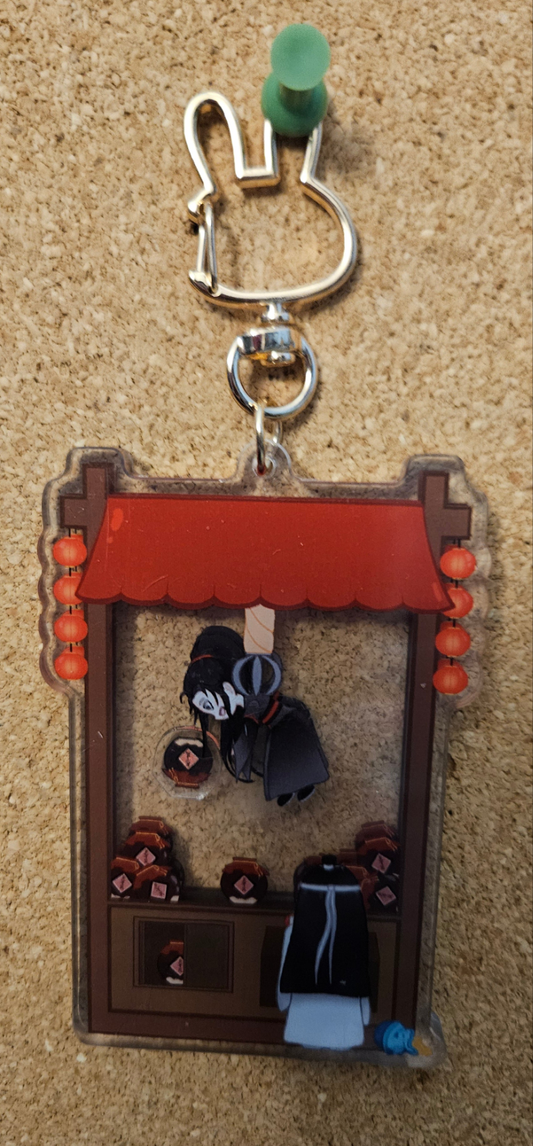 D Grade! Wei Wuxian emperors smile shaker acrylic keychain
