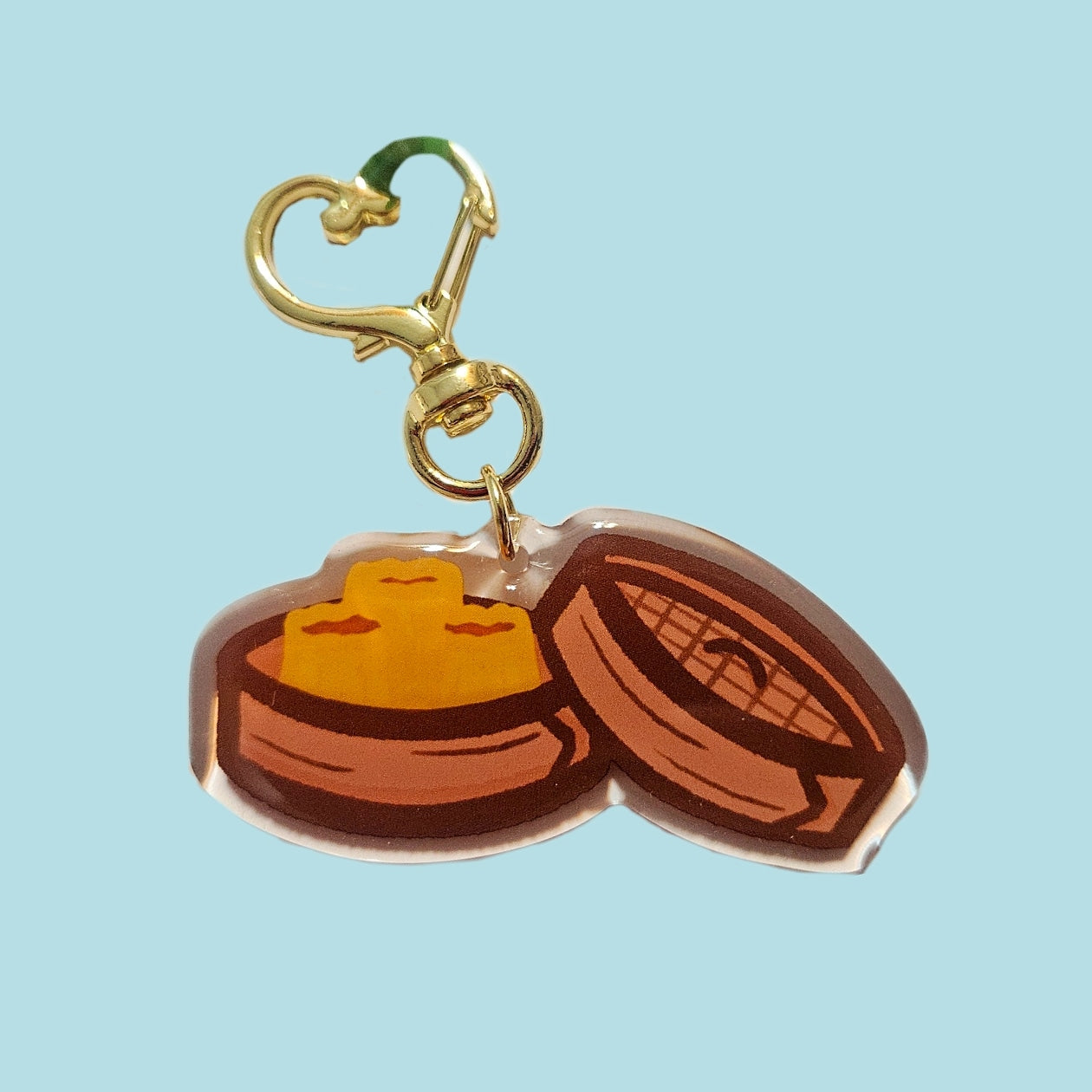 Dim sum shao mai(siu mai)/(shu mai) acrylic keychain