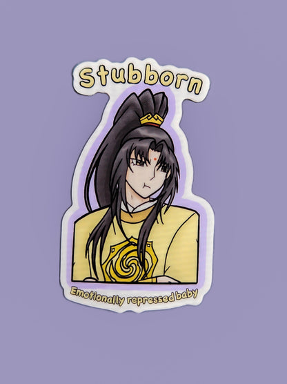 Jin Ling Emotionally Repressed Baby sticker