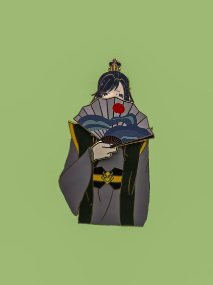 Nie Huaisang enamel pin magnetic fan attachments p4p