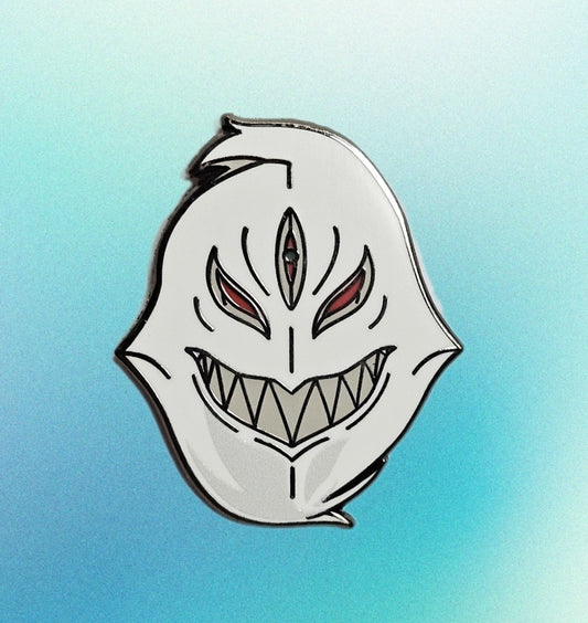 Soul shield enamel pin