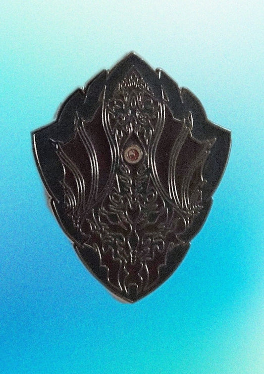 Wrath shield enamel pin