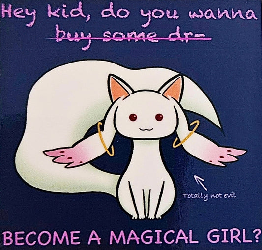 Kyubey's a dealer sticker