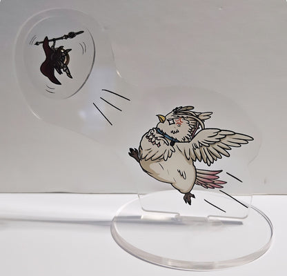 Filo and spear hero spinning acylic stand