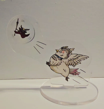 Filo and spear hero spinning acylic stand