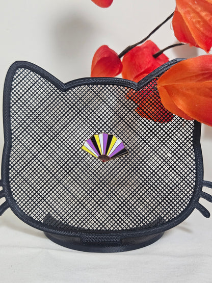 Nonbinary Pride Fan Filler Pin