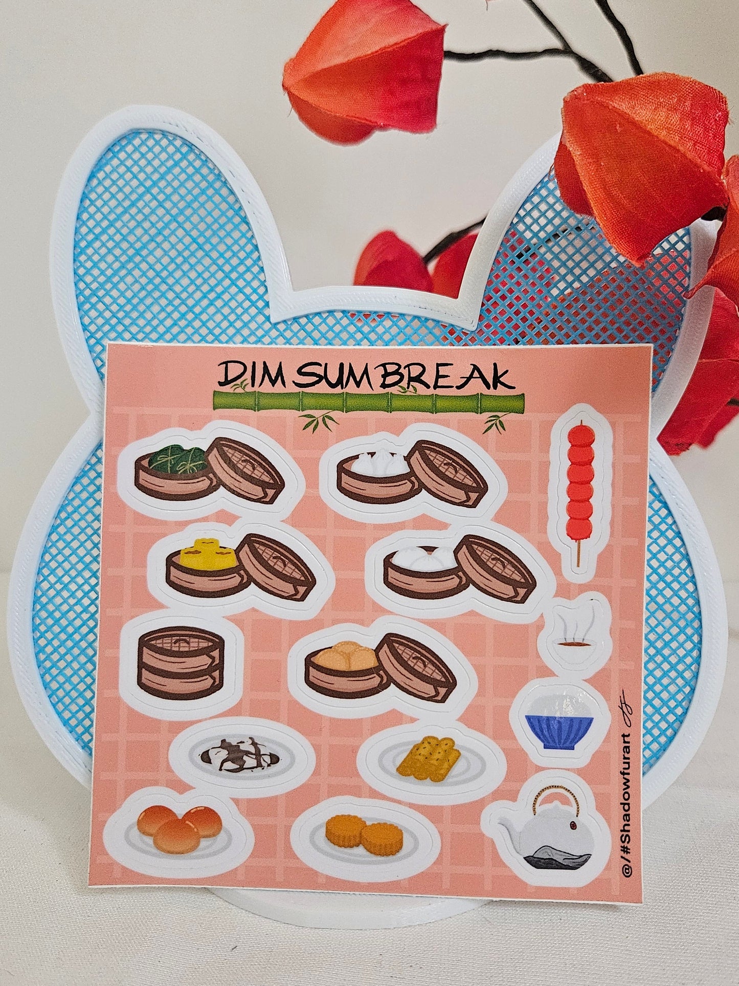 Dim Sum Break sticker sheet