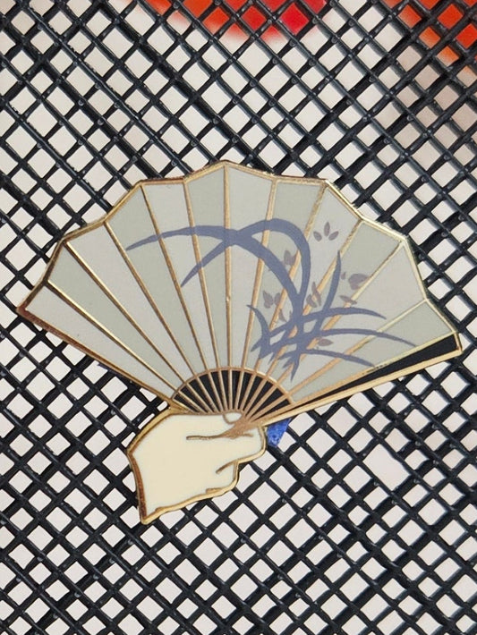 Nie huaisang fan filler enamel pin