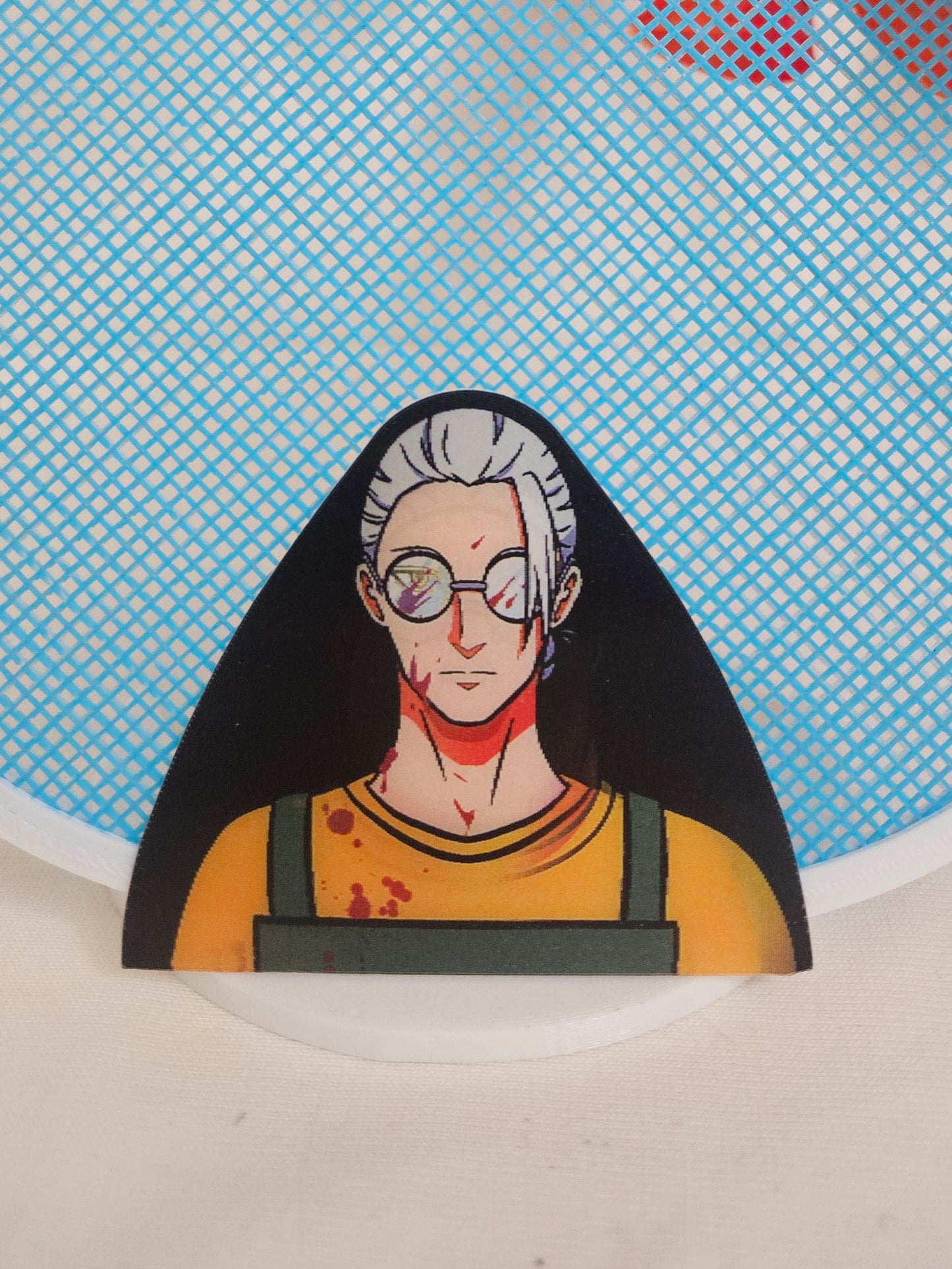 Sakamoto lenticular sticker