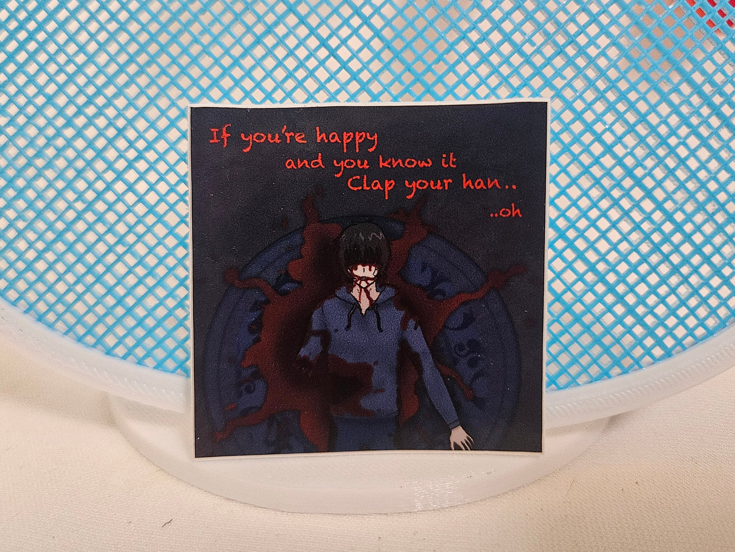 Solo leveling clap your...oh sticker