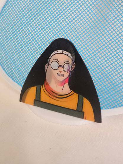Sakamoto lenticular sticker