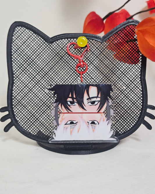 Link click ShiGuang glitter keychain