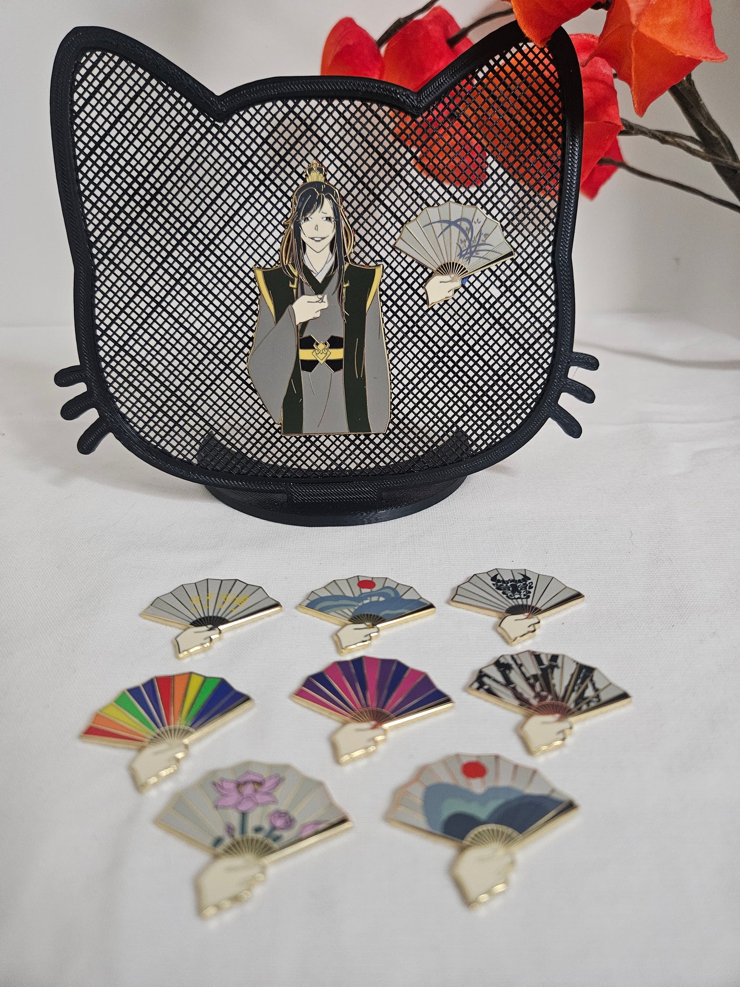 Nie Huaisang enamel pin magnetic fan attachments p4p