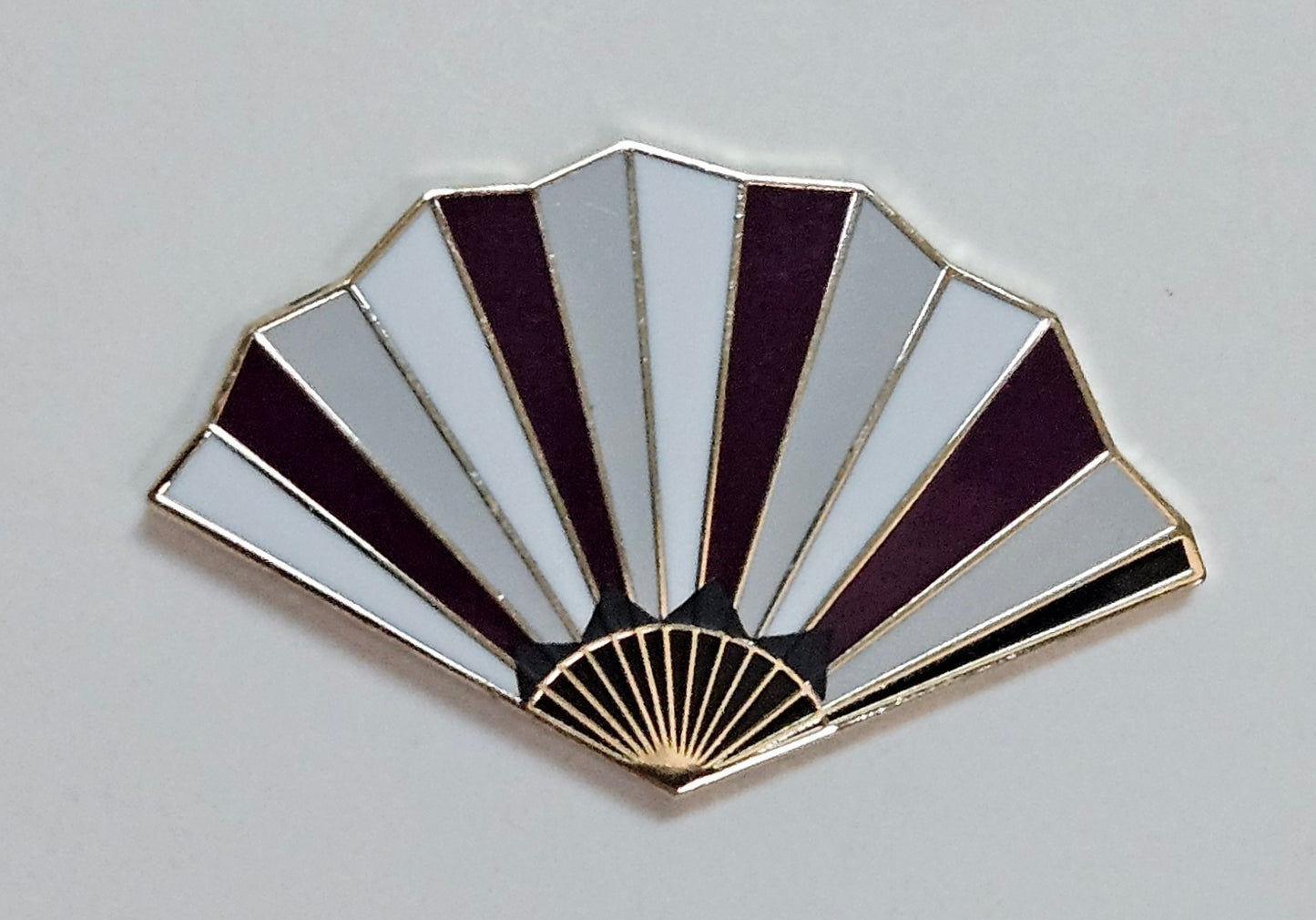 Demisexual Pride Fan Filler Pin
