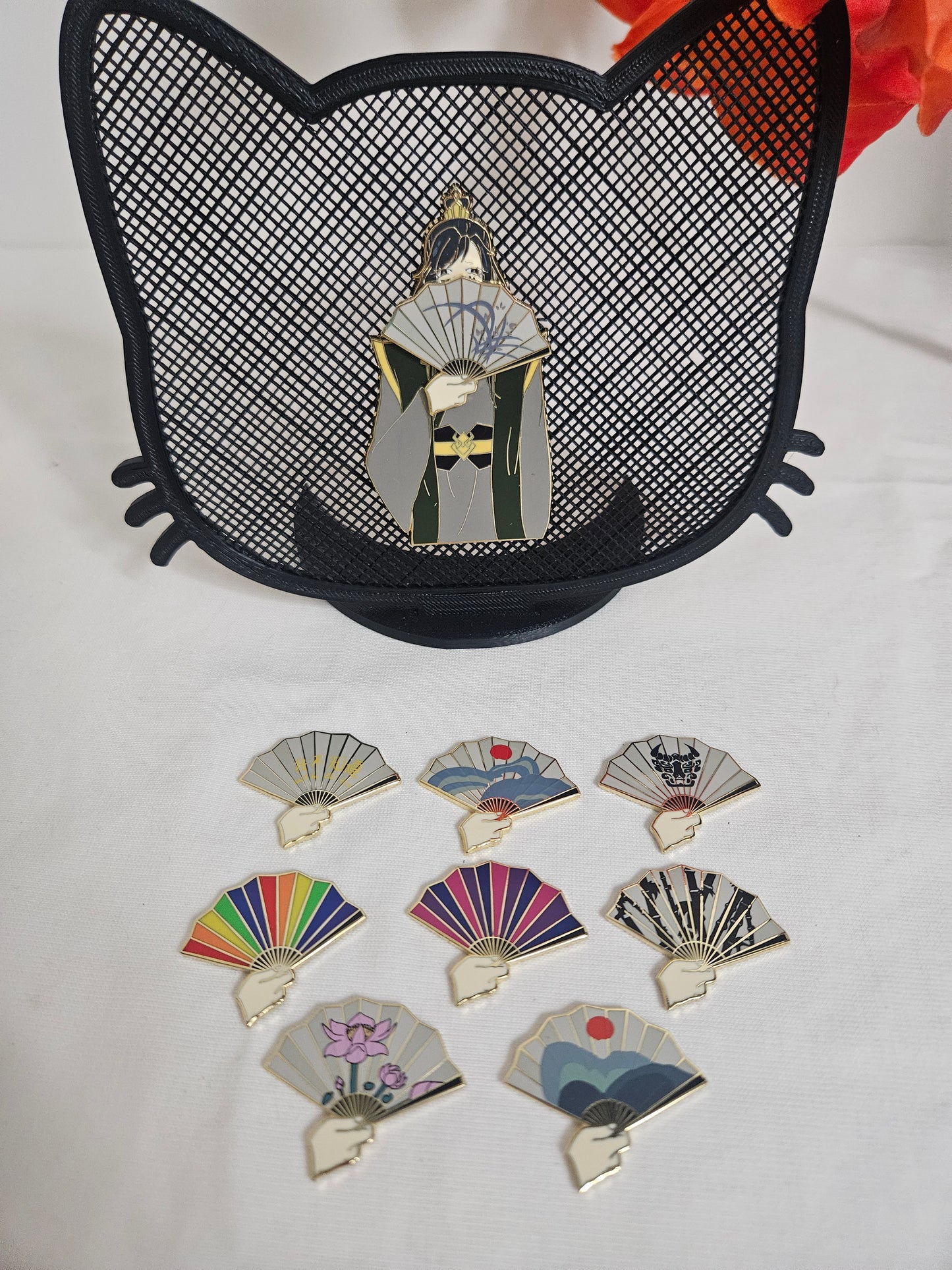 Nie Huaisang enamel pin magnetic fan attachments p4p