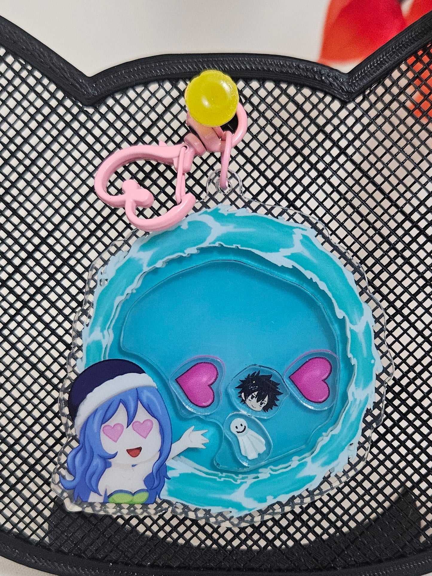 Juvia lockser acrylic keychain