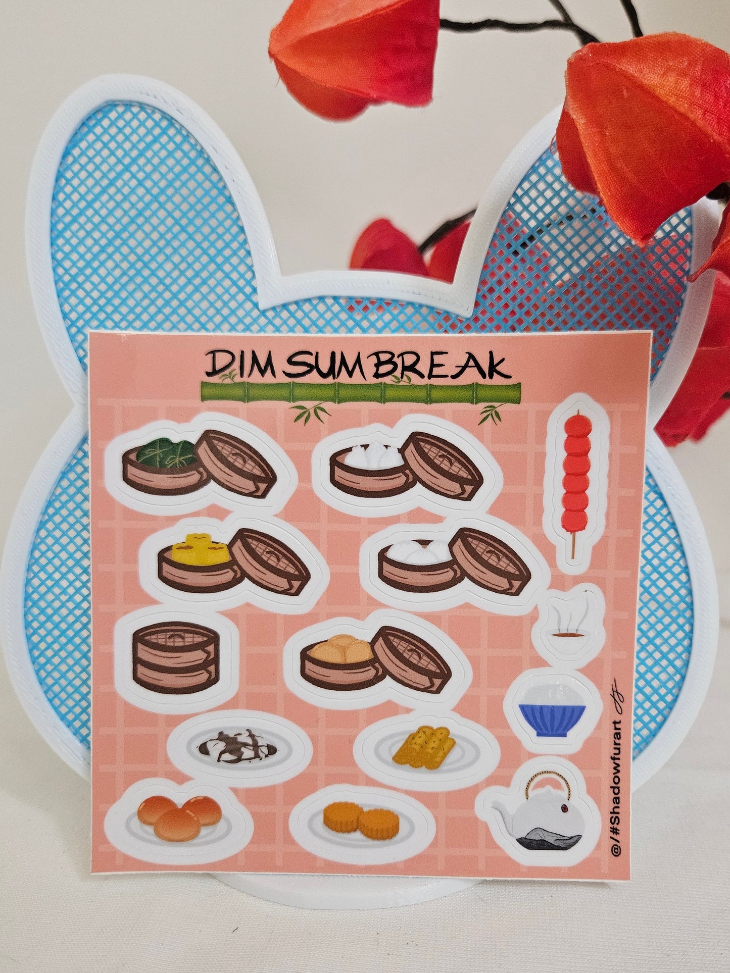 Dim Sum Break sticker sheet