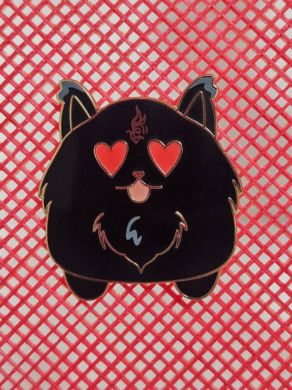 Bingpup filler enamel pin