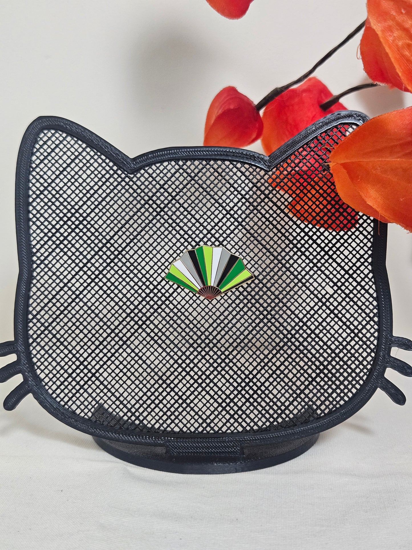 Aromantic Pride Fan Filler Pin